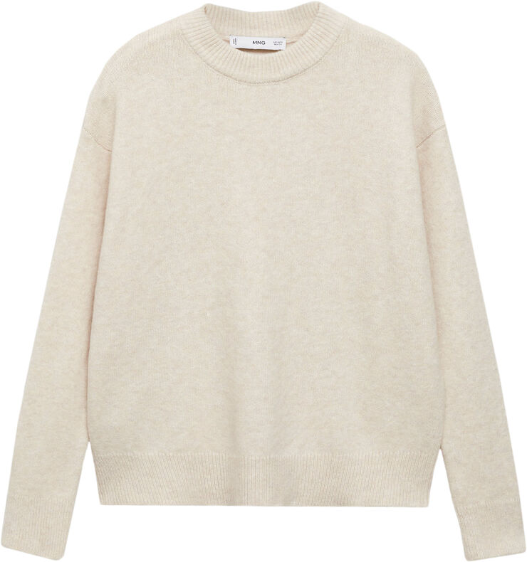 MANGO SWEATER. -- MARIANO Lt pastel brown