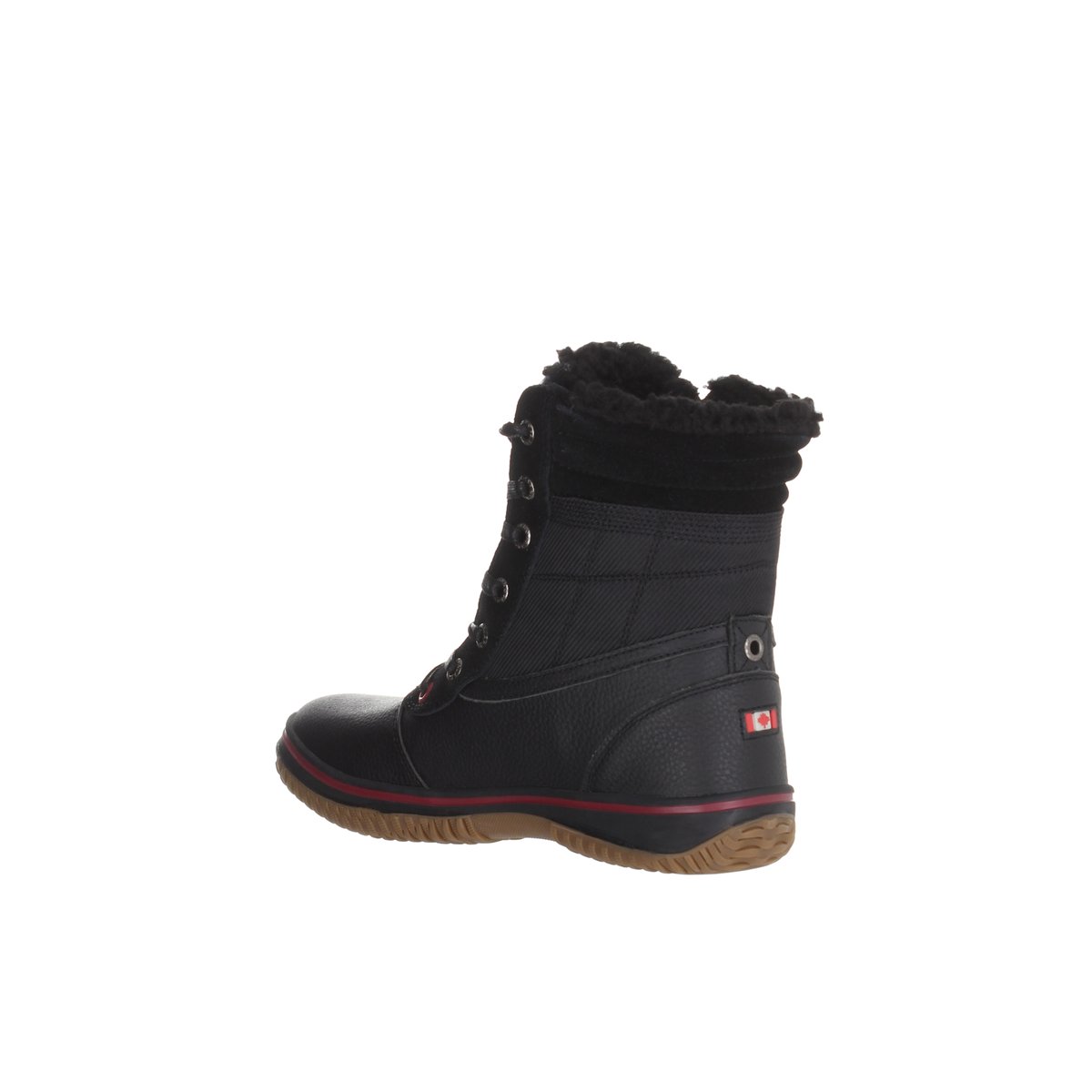 PAJAR-Tropper-Bottes d'hiver - Talon plat - Noir