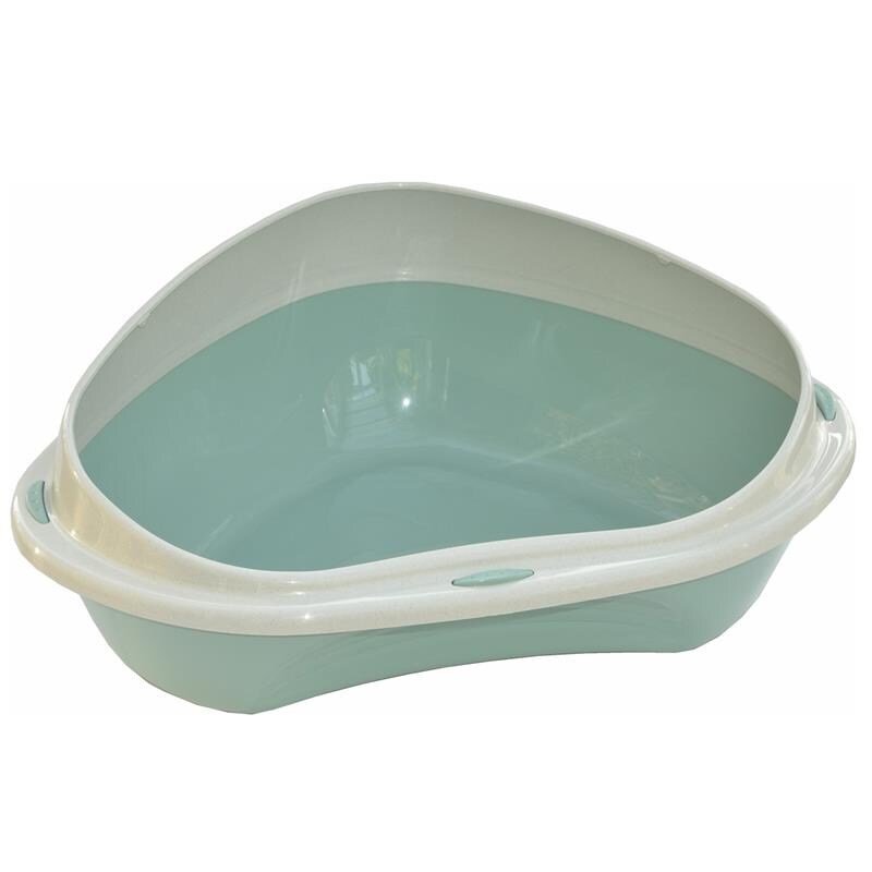 Georplast Eck Katzentoilette Shuttle Corner mintgrün