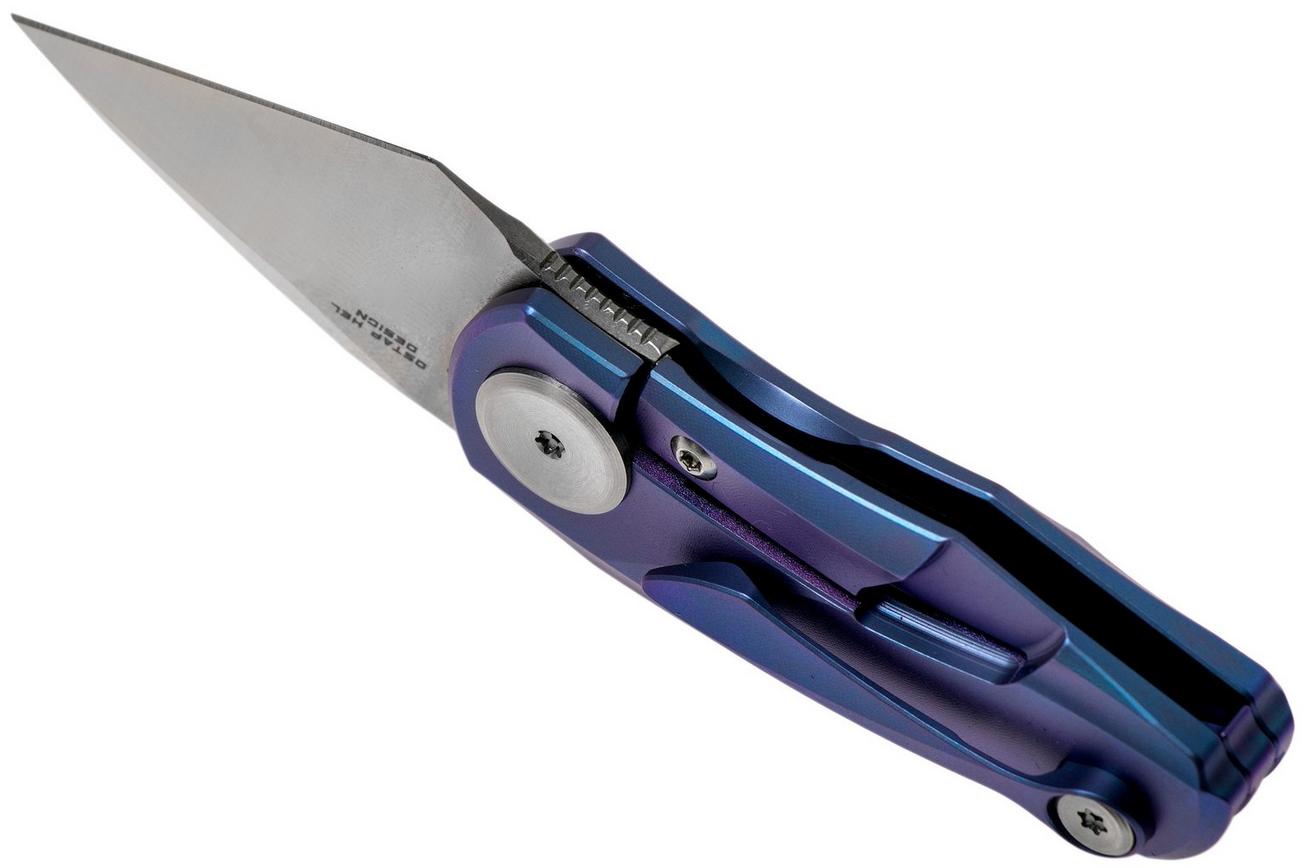 Bestech Tulip Frame Lock Blue BT1913B zakmes, Ostap Hel design
