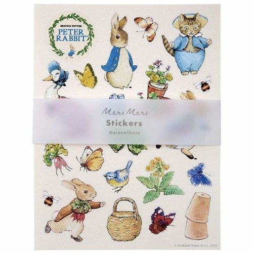 Meri meri stickers pieter konijn - 10 bladen