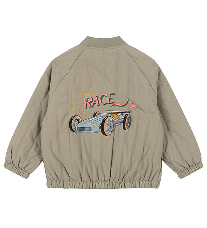 Konges Sløjd Thermojacke - Juno Bomber - Laurel Oak m. Print