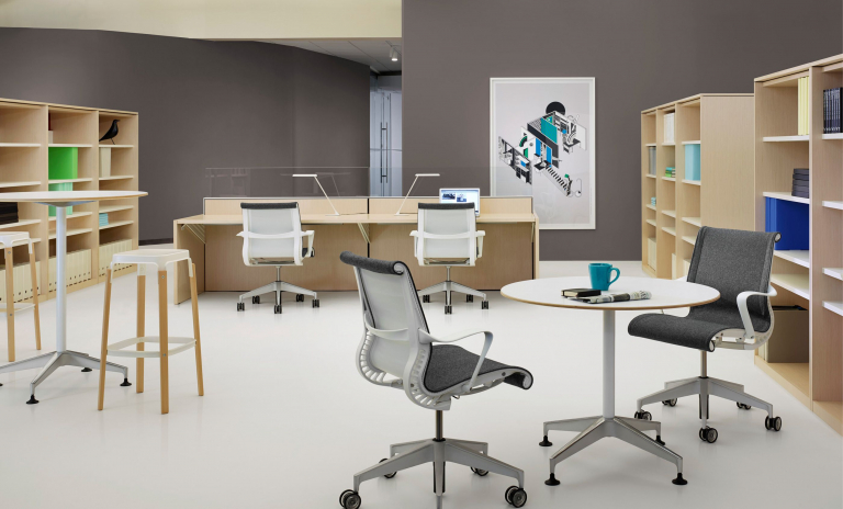 Herman Miller Setu 5-ster bureaustoel graphite, 4W21