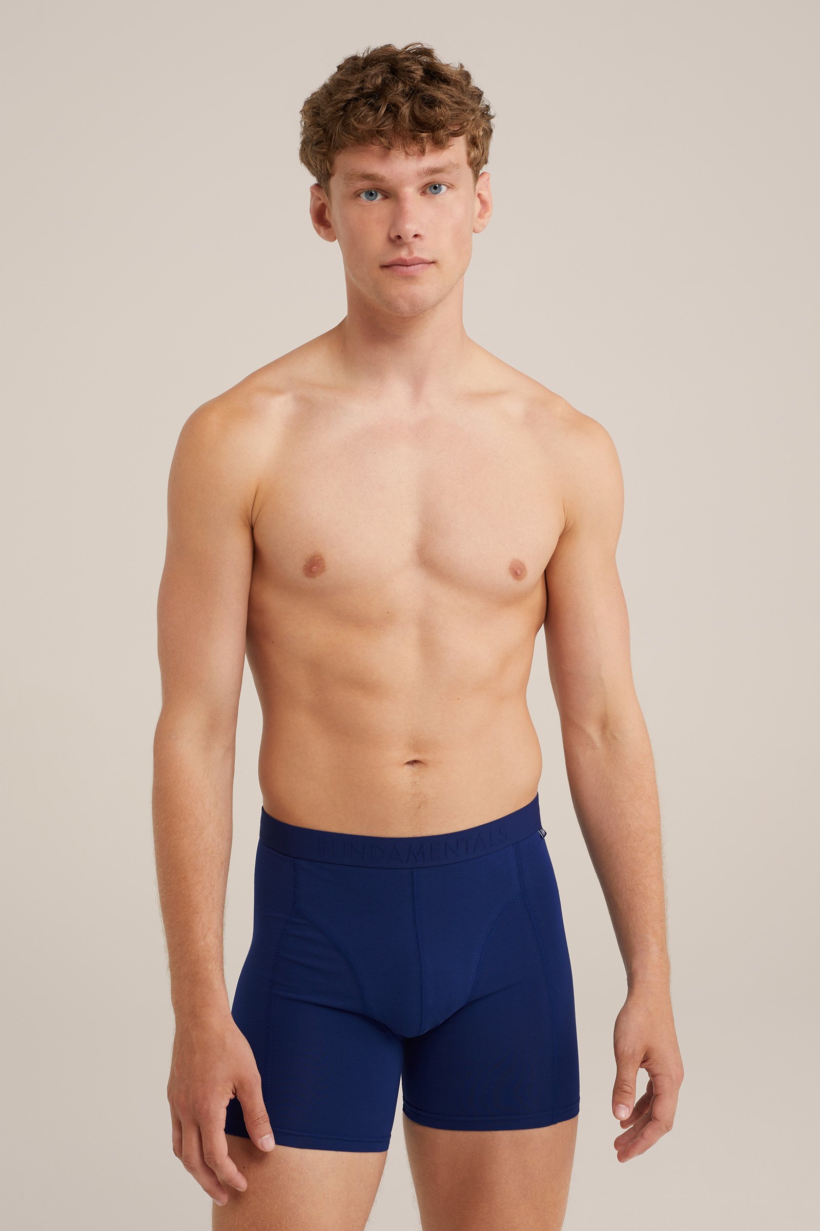 boxershort, 4-pack WE Fashion Donkerblauw