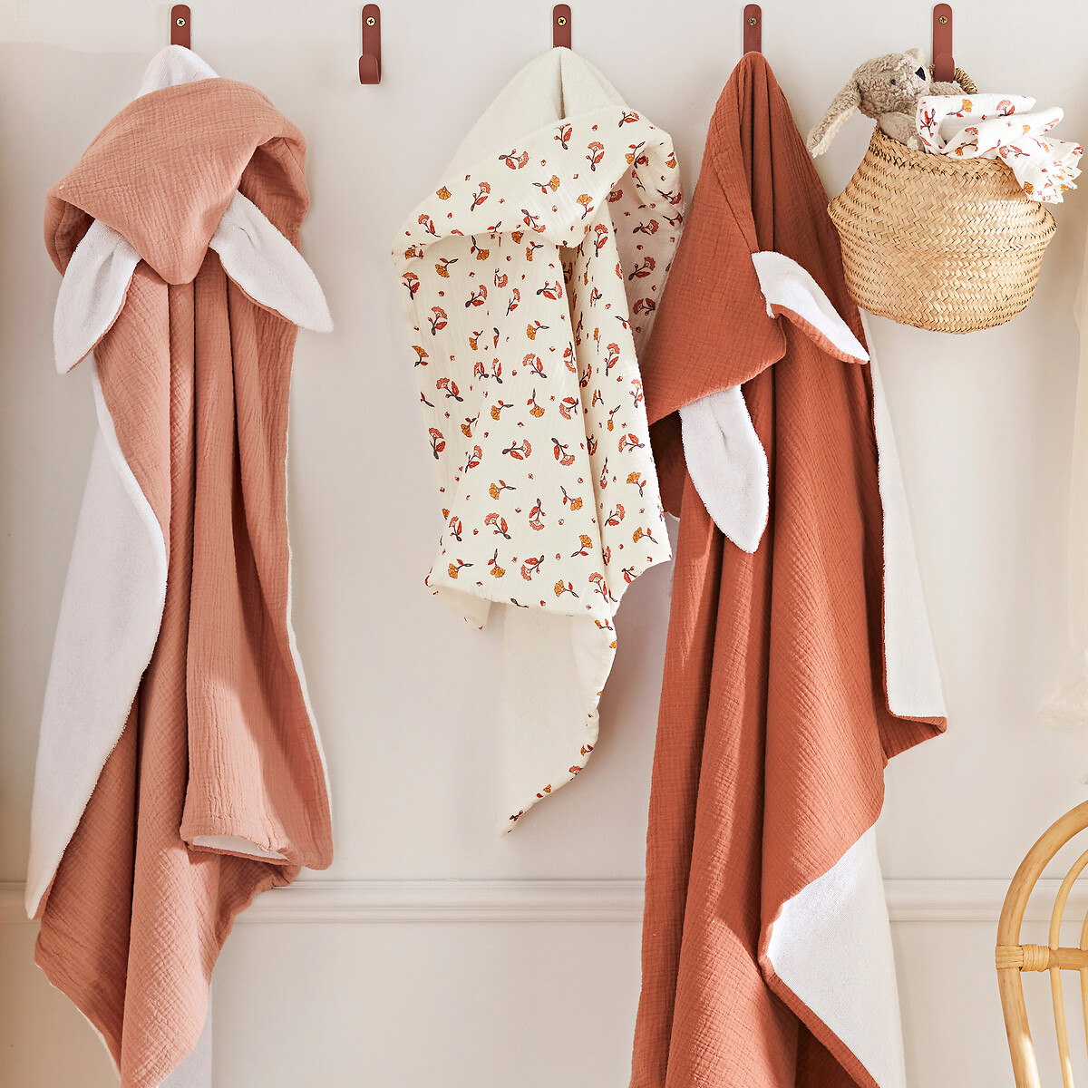 LA REDOUTE INTERIEURS<br>Badcape em tetra 380 g/m2, Kumla