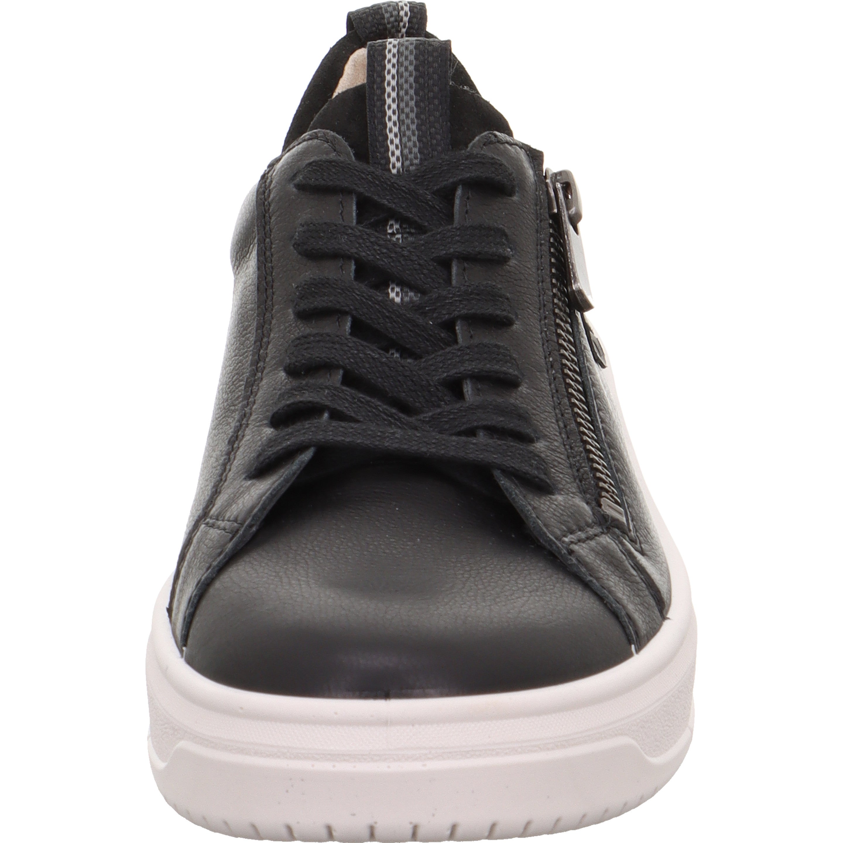 legero REJOISE Damen  Sneaker low mit Schnürung - Farbe: Schwarz - Größe: 5
