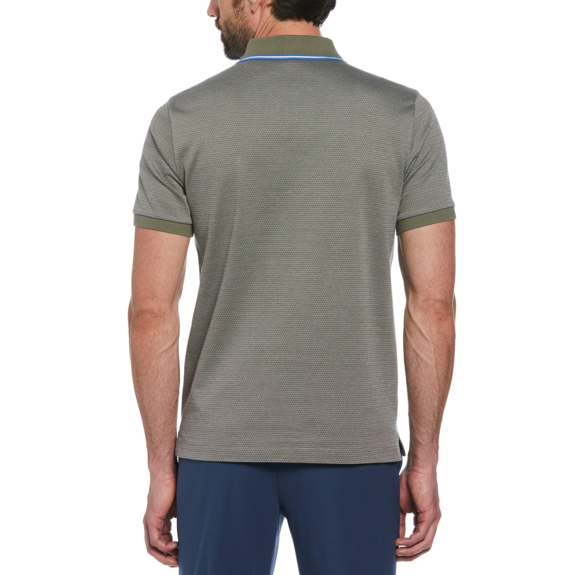 Original Penguin OP Jacquard Polo Shirt Mens