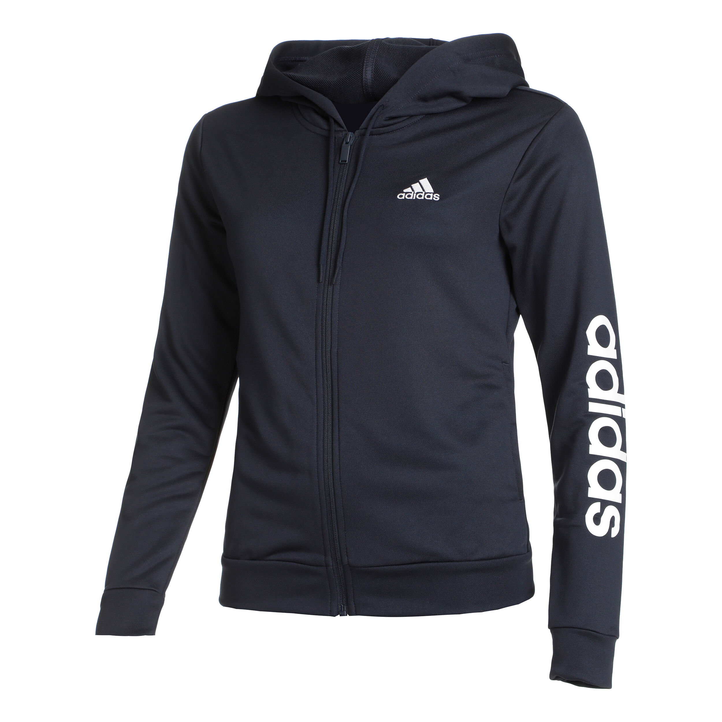 adidas Linear Survêtement Femmes - Bleu Foncé , Blanc