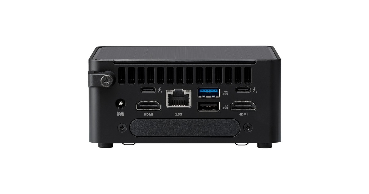 ASUSNUC 14 Pro Tall Kit RNUC14RVHV500002I barebone  (Zwart | Ultra 5 135H | Arc Graphics)