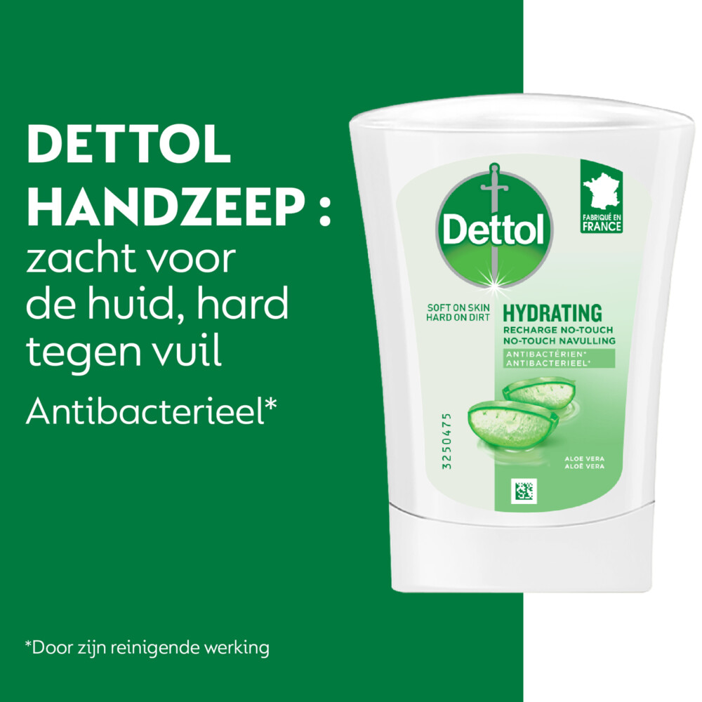 Dettol No Touch Wasgel Navulling Hydraterende Aloe Vera250 ml