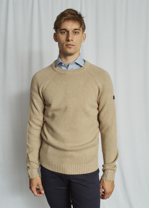 Bruun & Stengade BS Caspian Regular Fit Knitwear Sand
