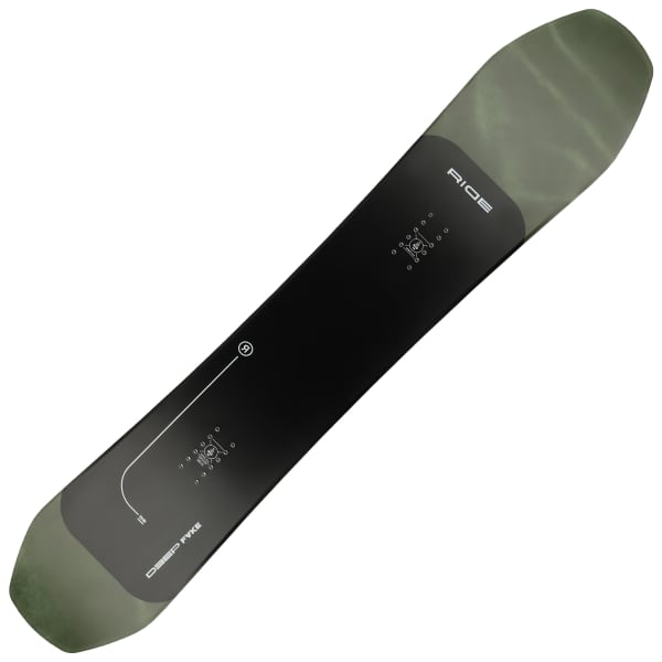 Planche de snowboard RIDE DEEP FAKE BLACK/GREEN