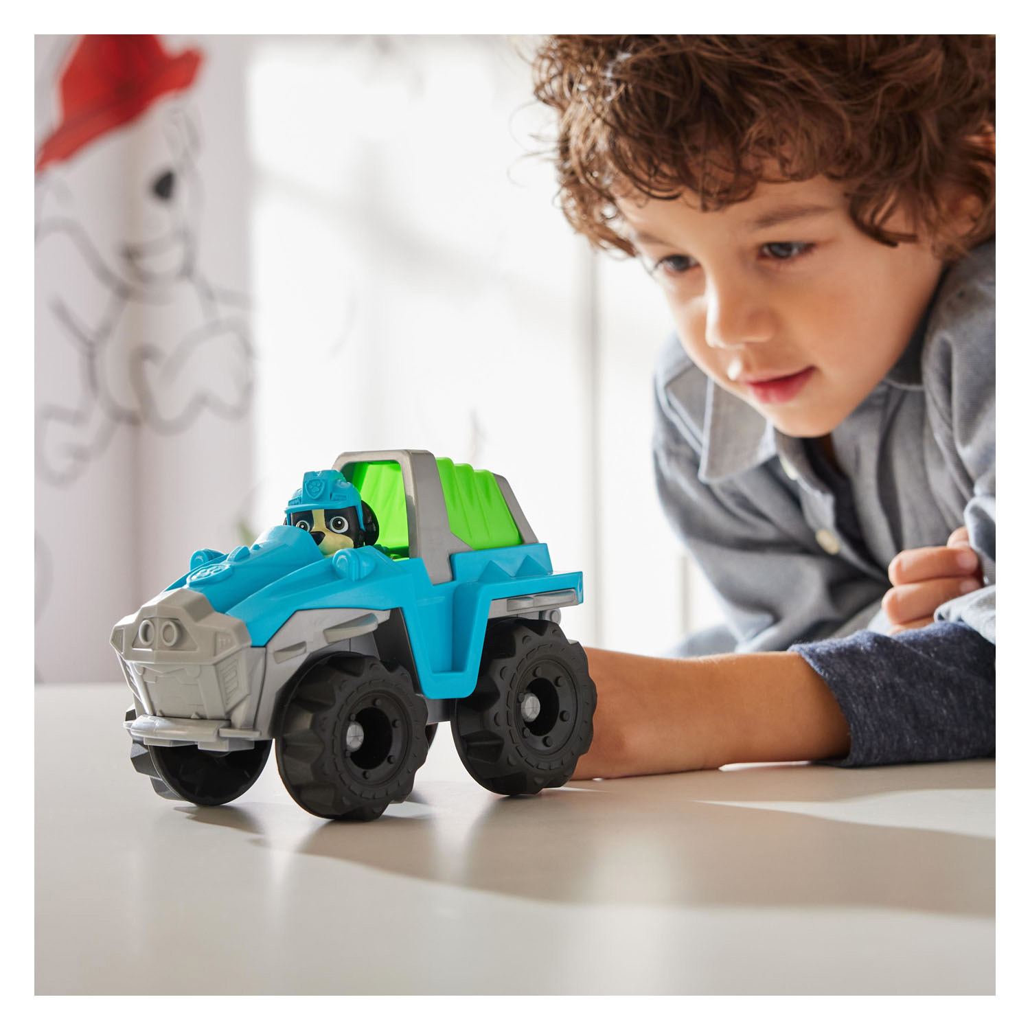 PAW Patrol Voertuig met Speelfiguur - Rex's Dinosaur