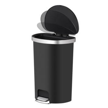 EKO Hana Semi-Round pedaalemmer 55L met ingebouwde wielen