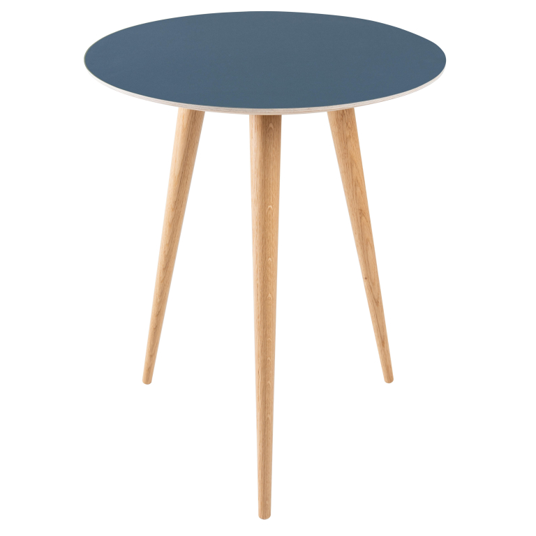 Gazzda Arp bijzettafel 45 Smokey Blue