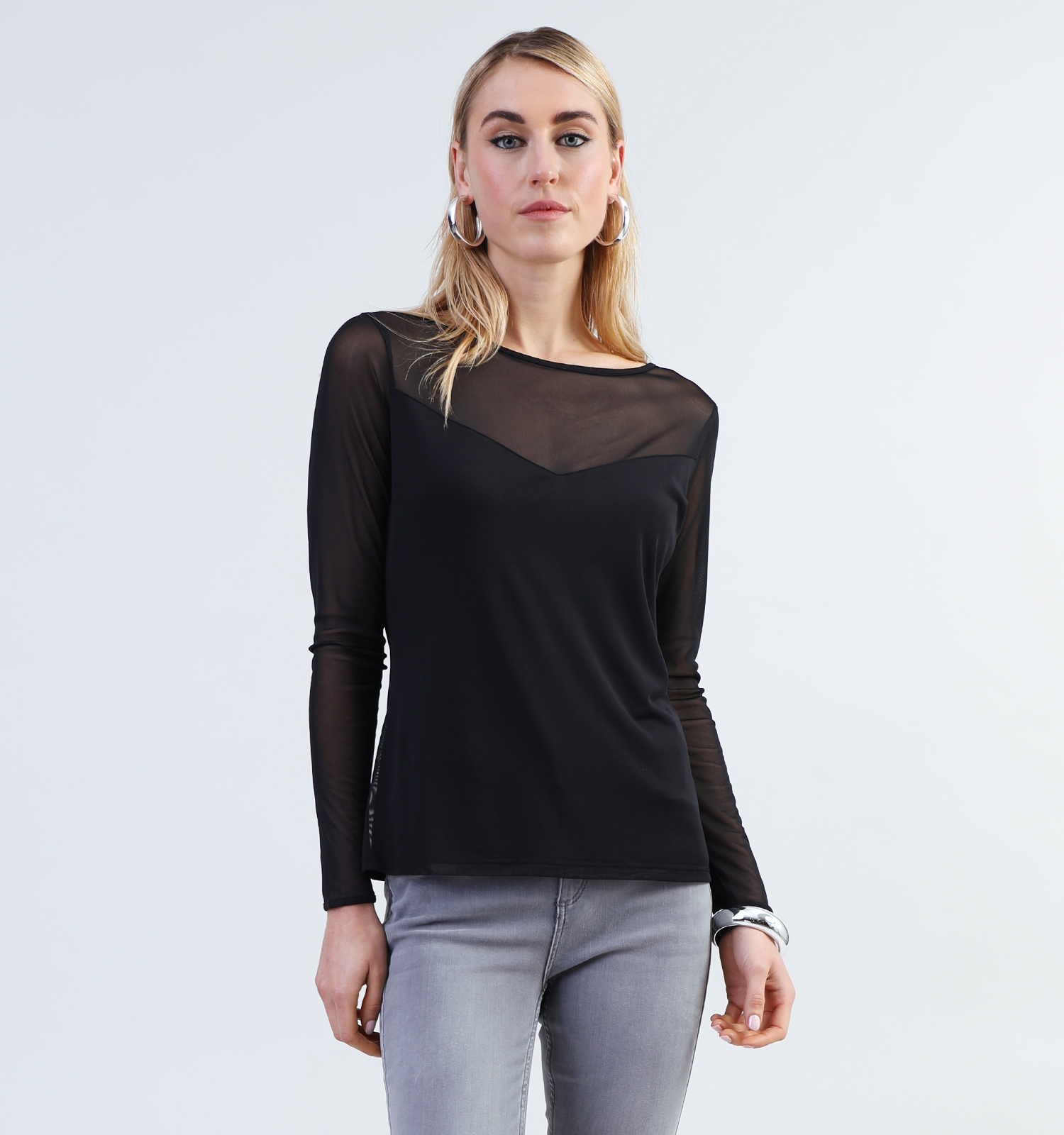 Longsleeves zwart