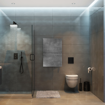 Livn infraroodpaneel ceramic 500 60 x 90 cm grijs