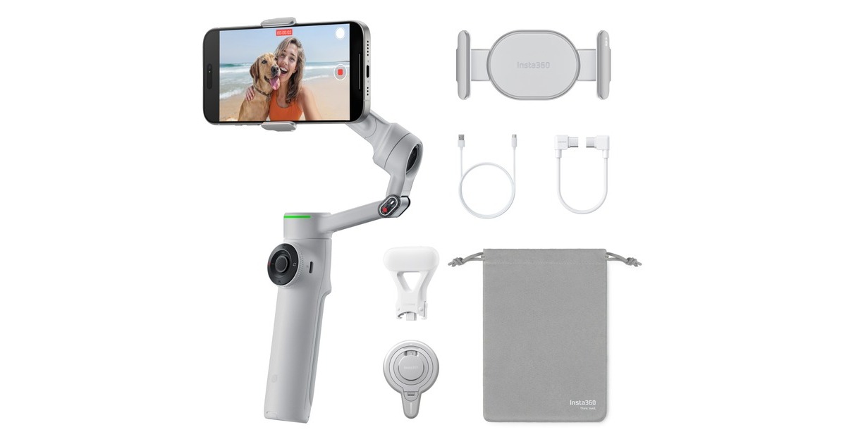 Insta360Flow 2 Pro Creator Summit statieven en statief accessoires  (Grijs)