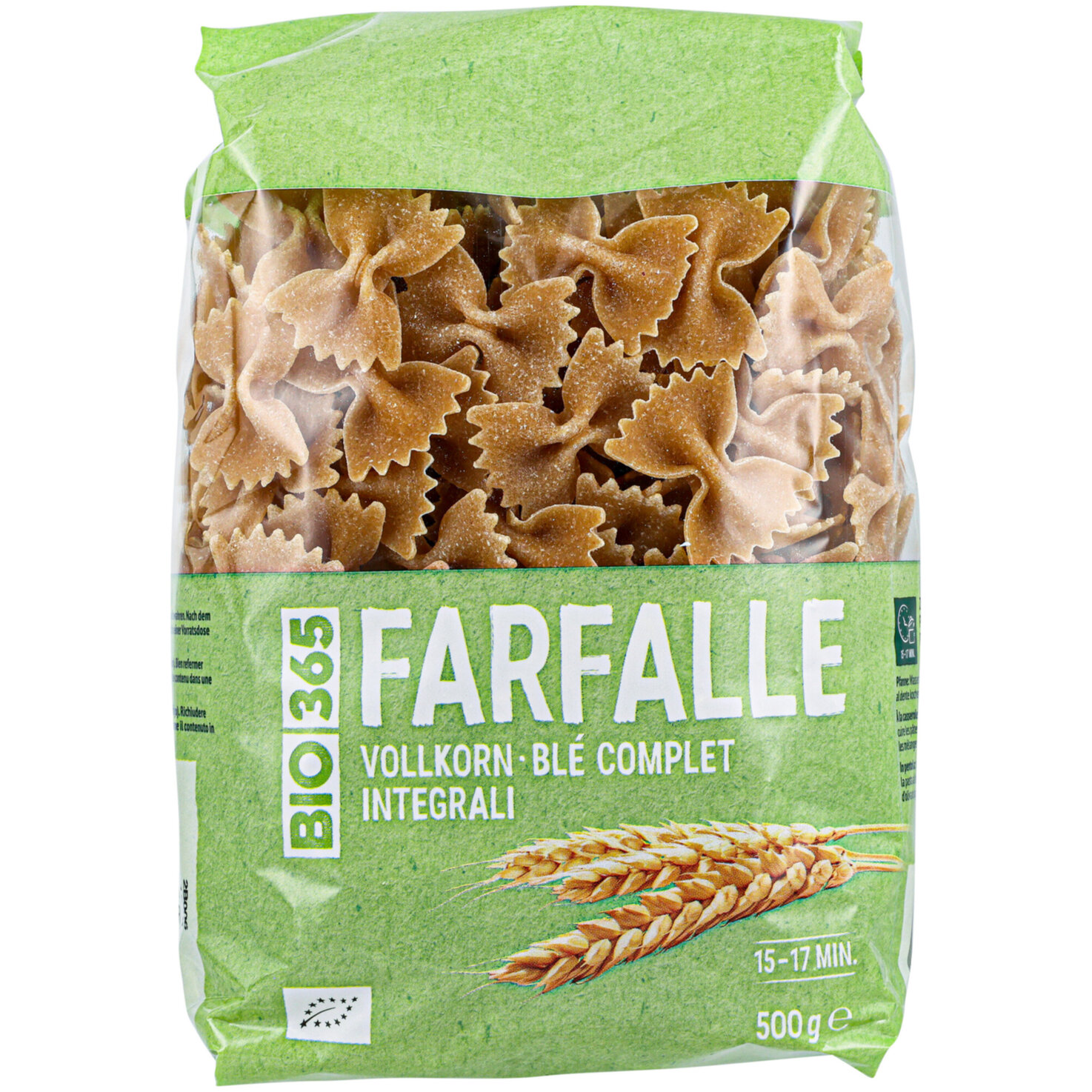 Bio 365 Vollkorn Farfalle