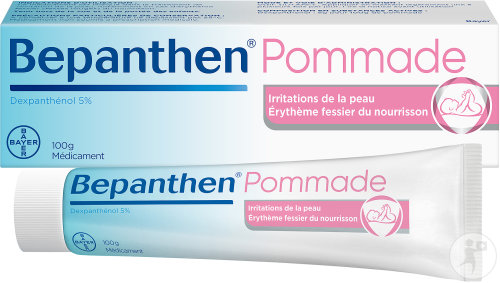 Bepanthen Pommade 5% Dexpanthénol Irritations De La Peau Tube 100g
