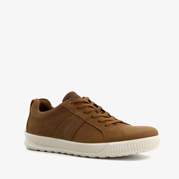 ECCO Byway leren heren sneakers bruin