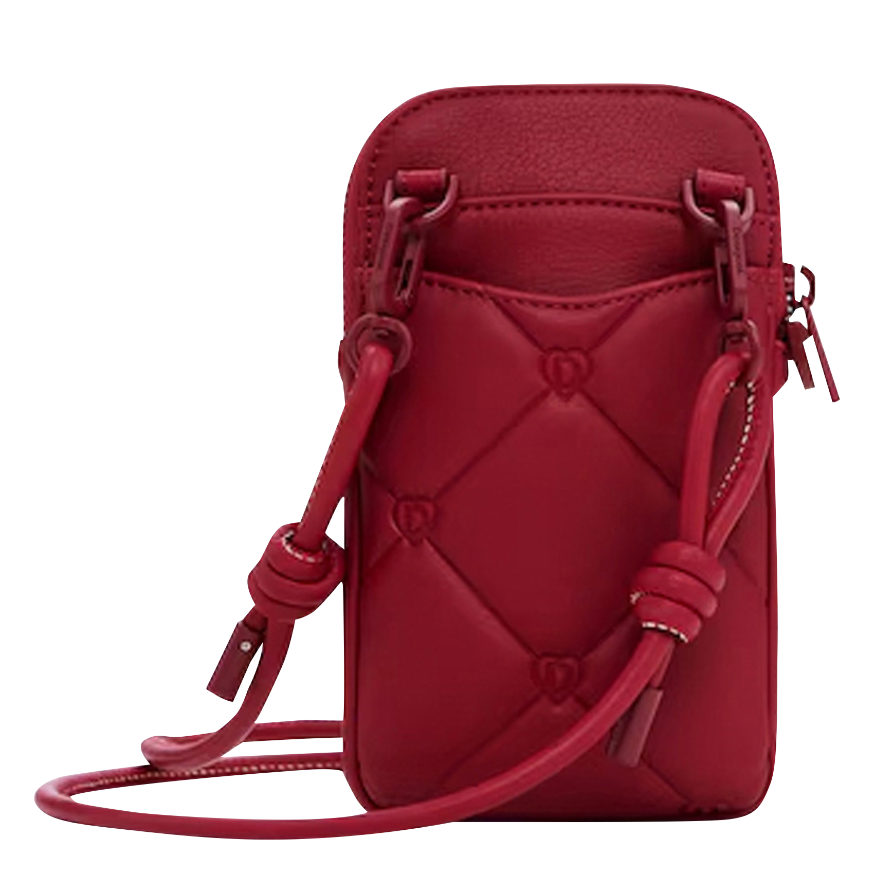 Porte-téléphone matelassé | Rouge