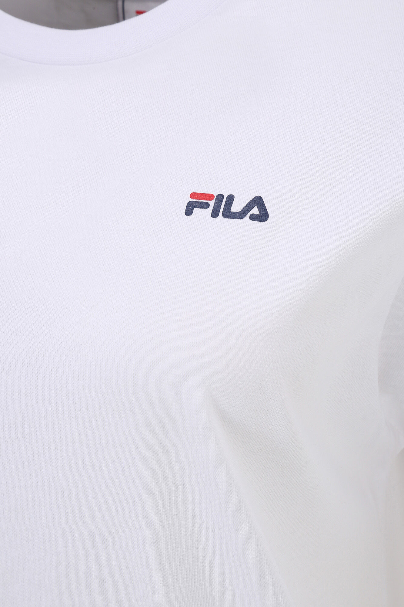 Camiseta básica feminina de manga curta Fila