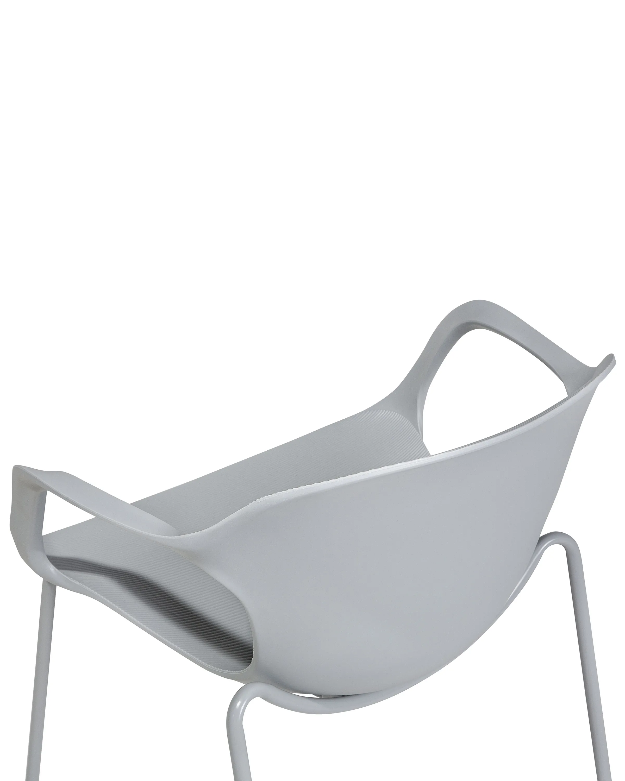 Set van 2 eetkamerstoelen ELBERT Lichtgrijs