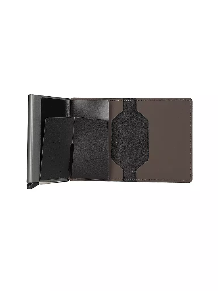 SECRID Geldbörse - Slimwallet MATTE Mini truffel braun