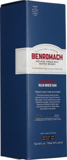 BENROMACH KILN DRIED 70CL