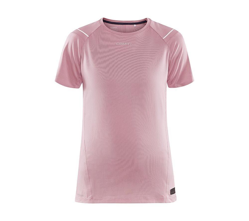 Craft PRO Hypervent Hardloopshirt Korte Mouwen Roze Dames