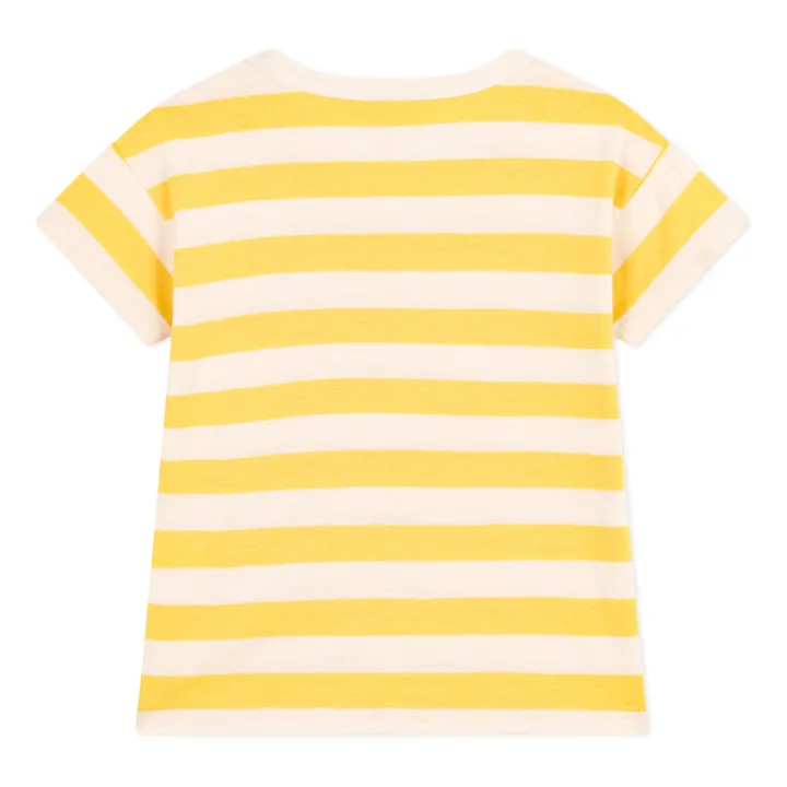 Petit Bateau T-shirt Marceau Jersey Flammé | Jaune
