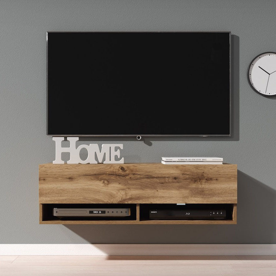 Meubella - TV-Meubel Asino - Eiken - 100 cm