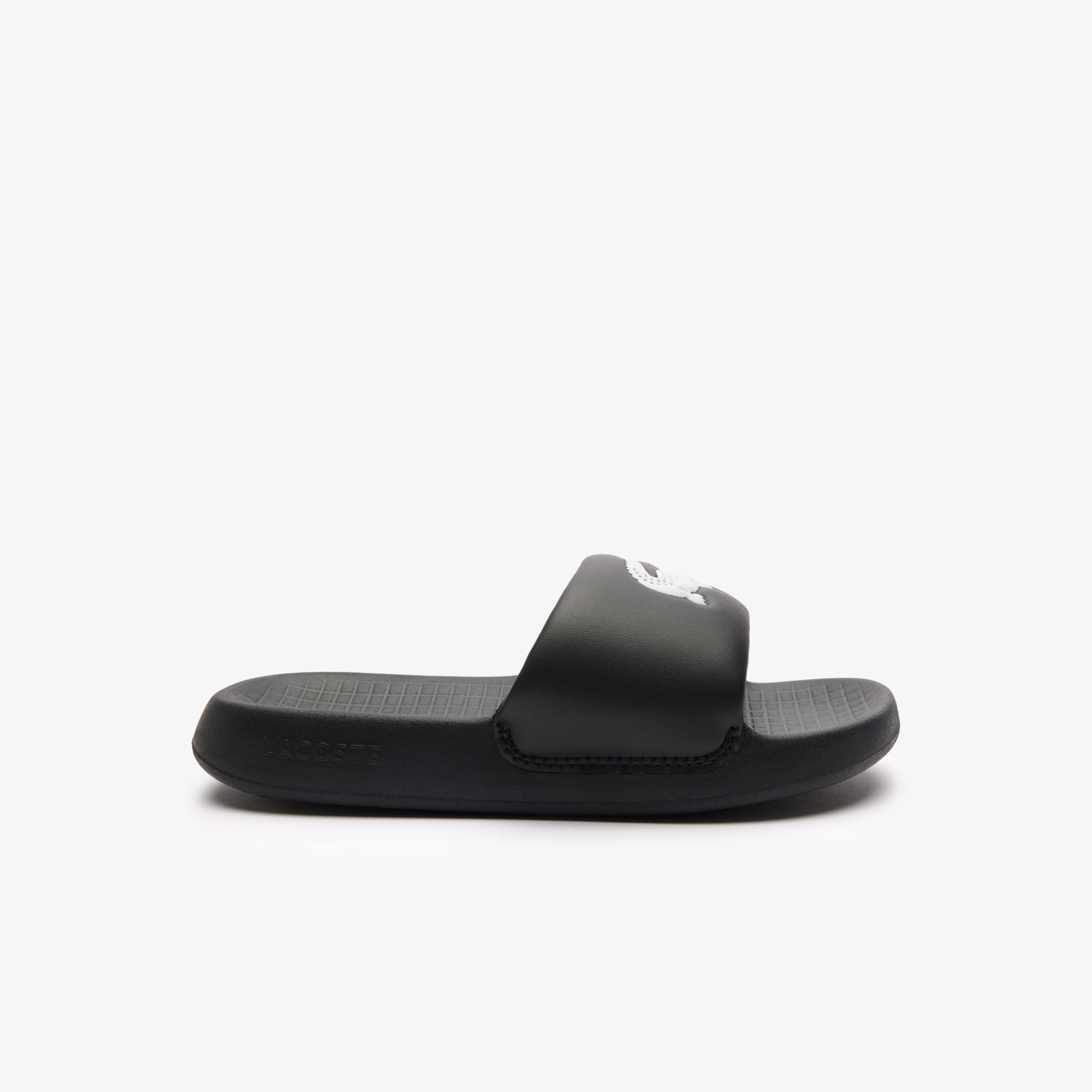 Claquettes Serve Slide 1. enfant Chaussures - Noir - Lacoste - Enfant
