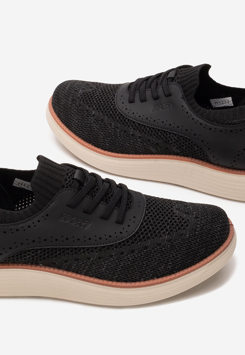 Chaussures de sport homme noirs Roberto