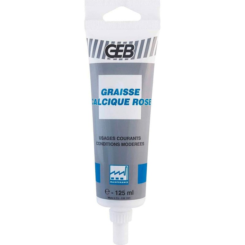 Graisse calcique - rose - tube - 125 mL