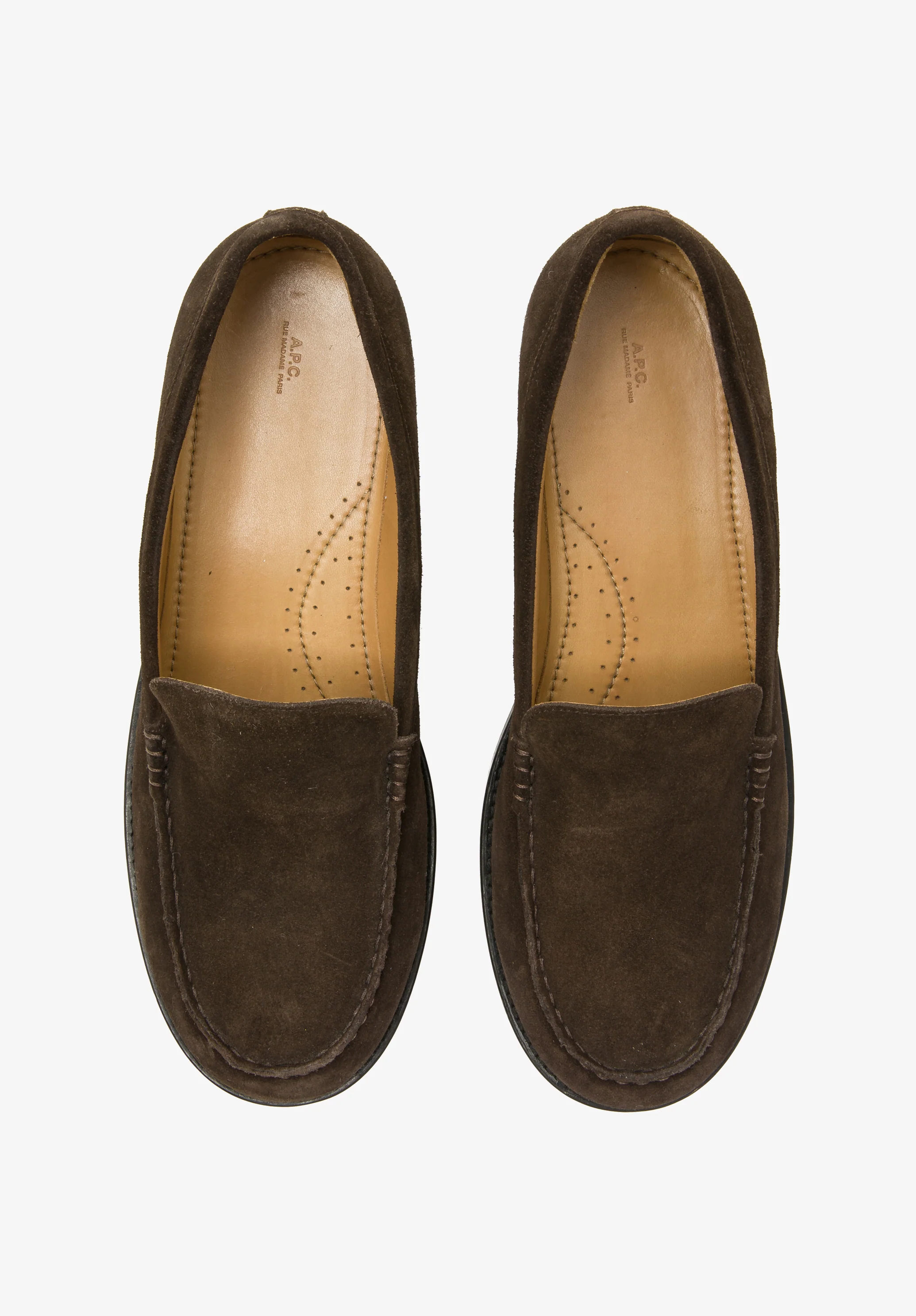 les mocassins - Marron fonce
