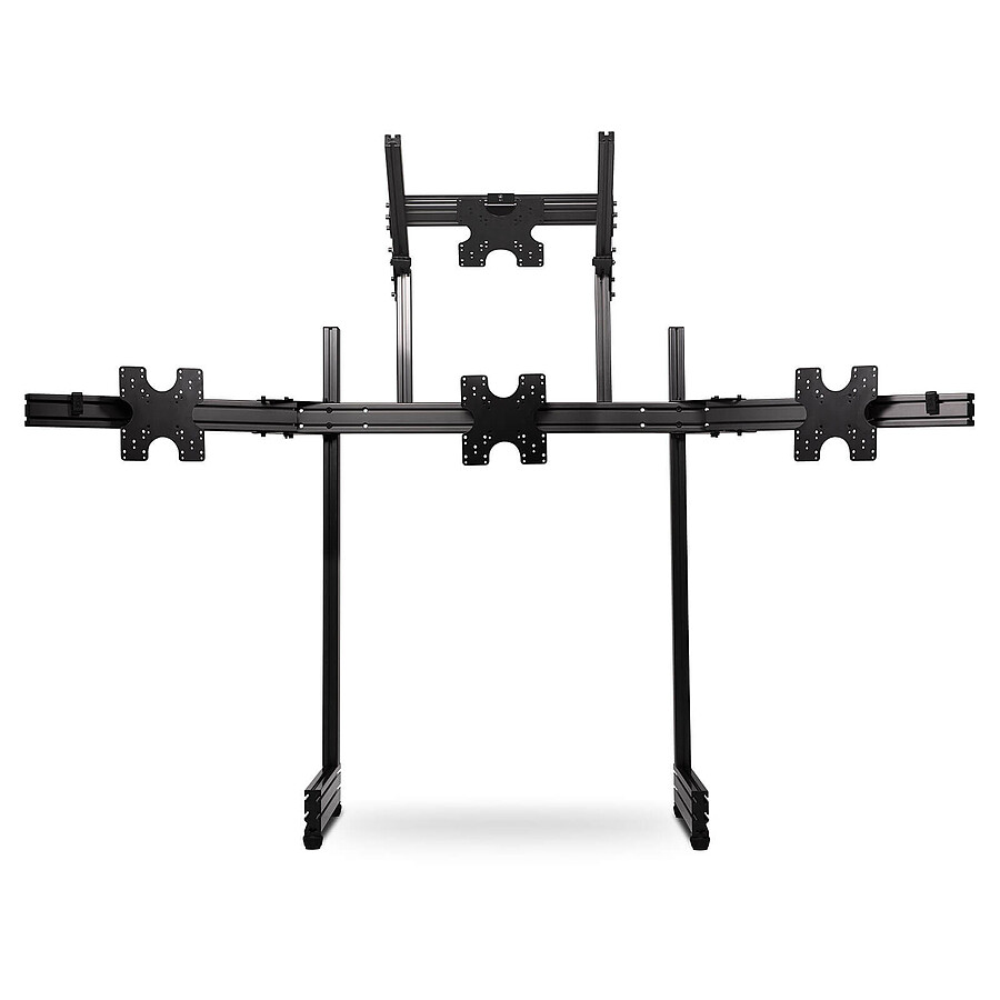 Next Level Racing Elite Freestanding Overhead Quad Monitor Stand Add-On - Gris Carbone