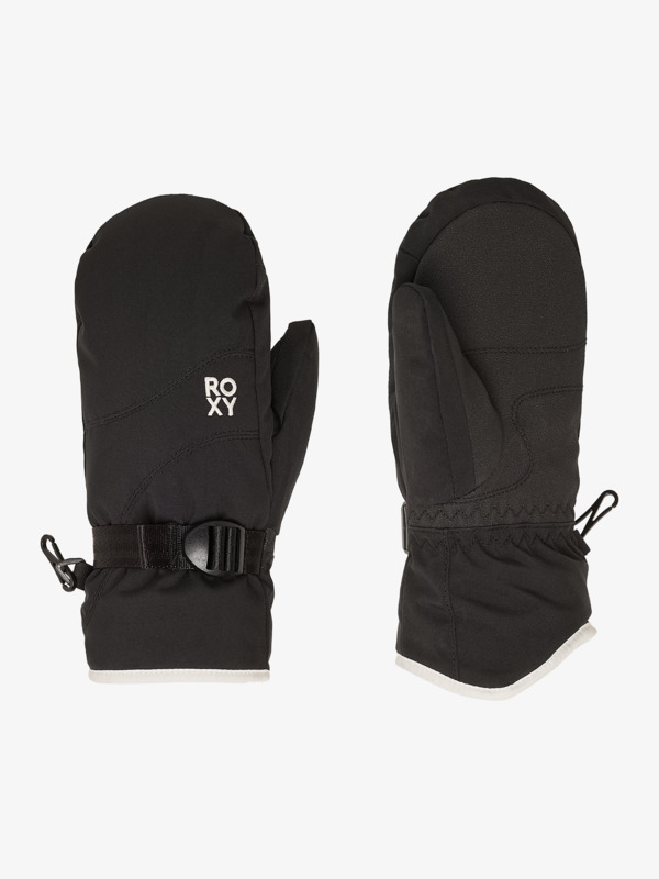 Roxy Jetty Girl Solid Moufles techniques ski/snowboard Noir Fille