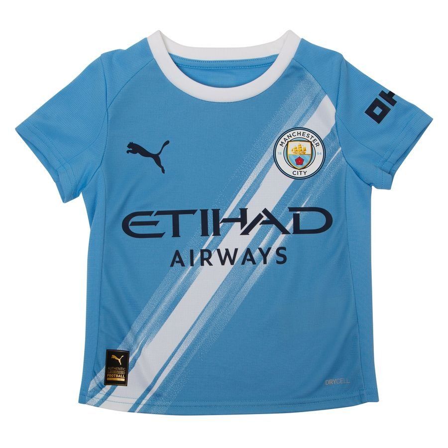 Manchester City Maillot Domicile 2025/26 Mini-Kit Enfant
