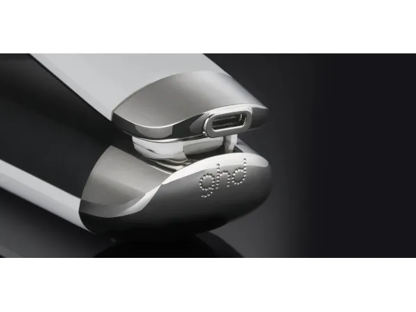 GHD UNPLUGGED CORDLESS STYLER HAIR STRAIGHTENER WHITE
