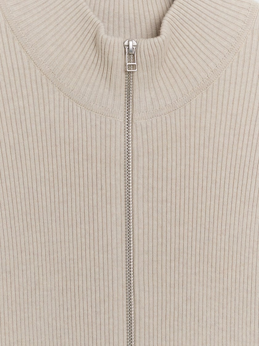 Bruno zip cardigan Nimbus Cloud