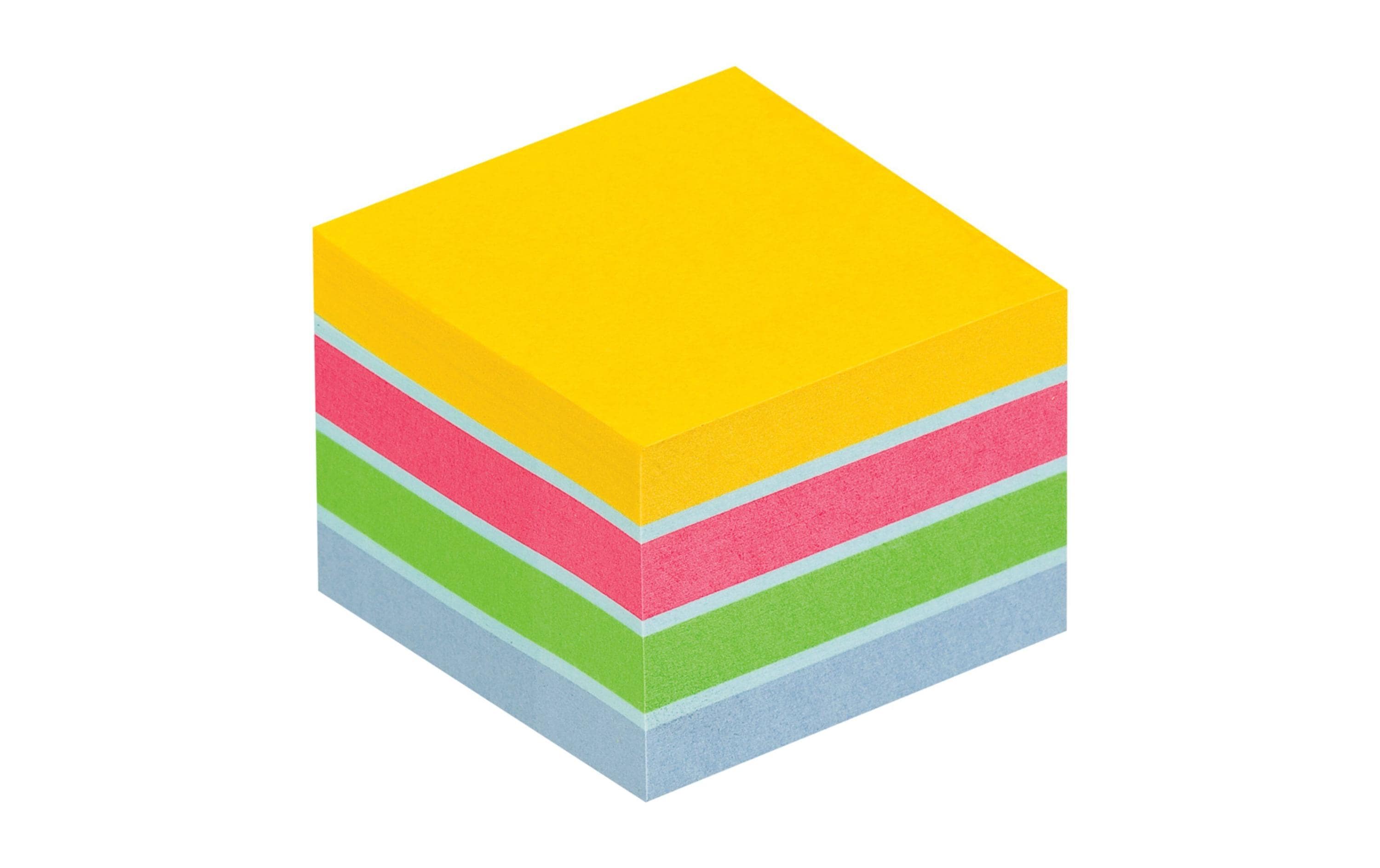 Notizzettel Mini Würfel 5.1 cm x 5.1 cmHaftnotizen Post-it Würfel Mini