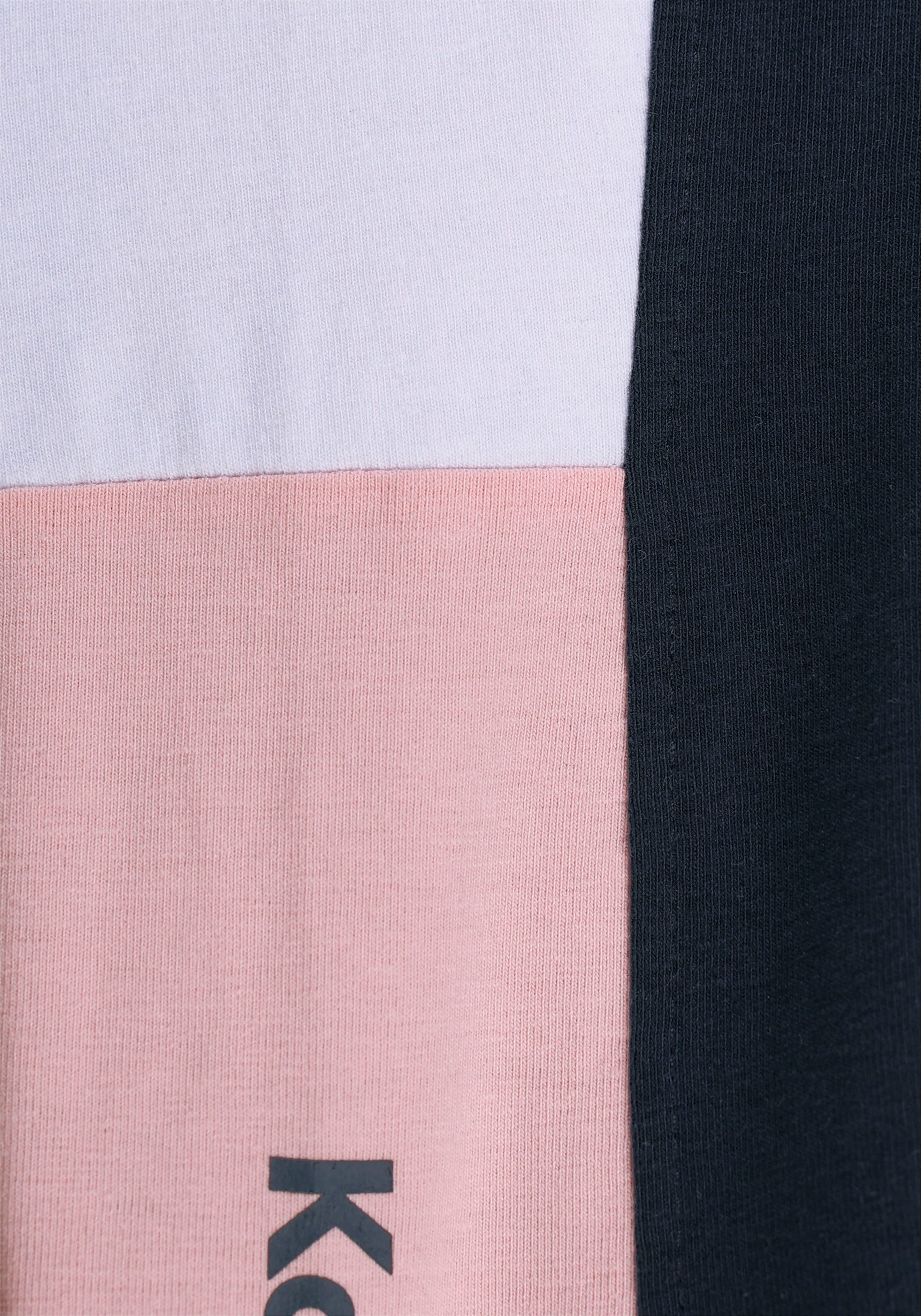KangaROOS Leggings »Colorblocking Leggings für kleine Mädchen«  mit breitem Bündchen und Logoprint