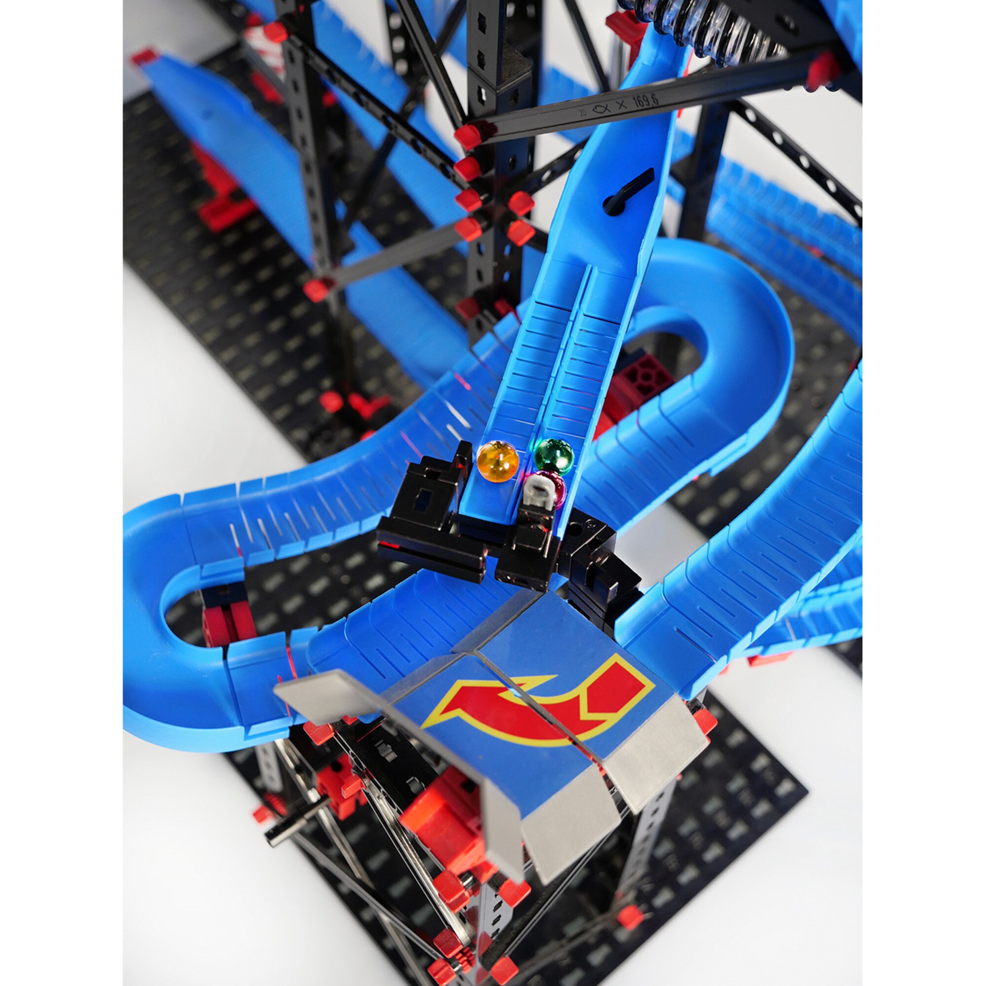 fischertechnik Kugelbahn Marble Competition Battle