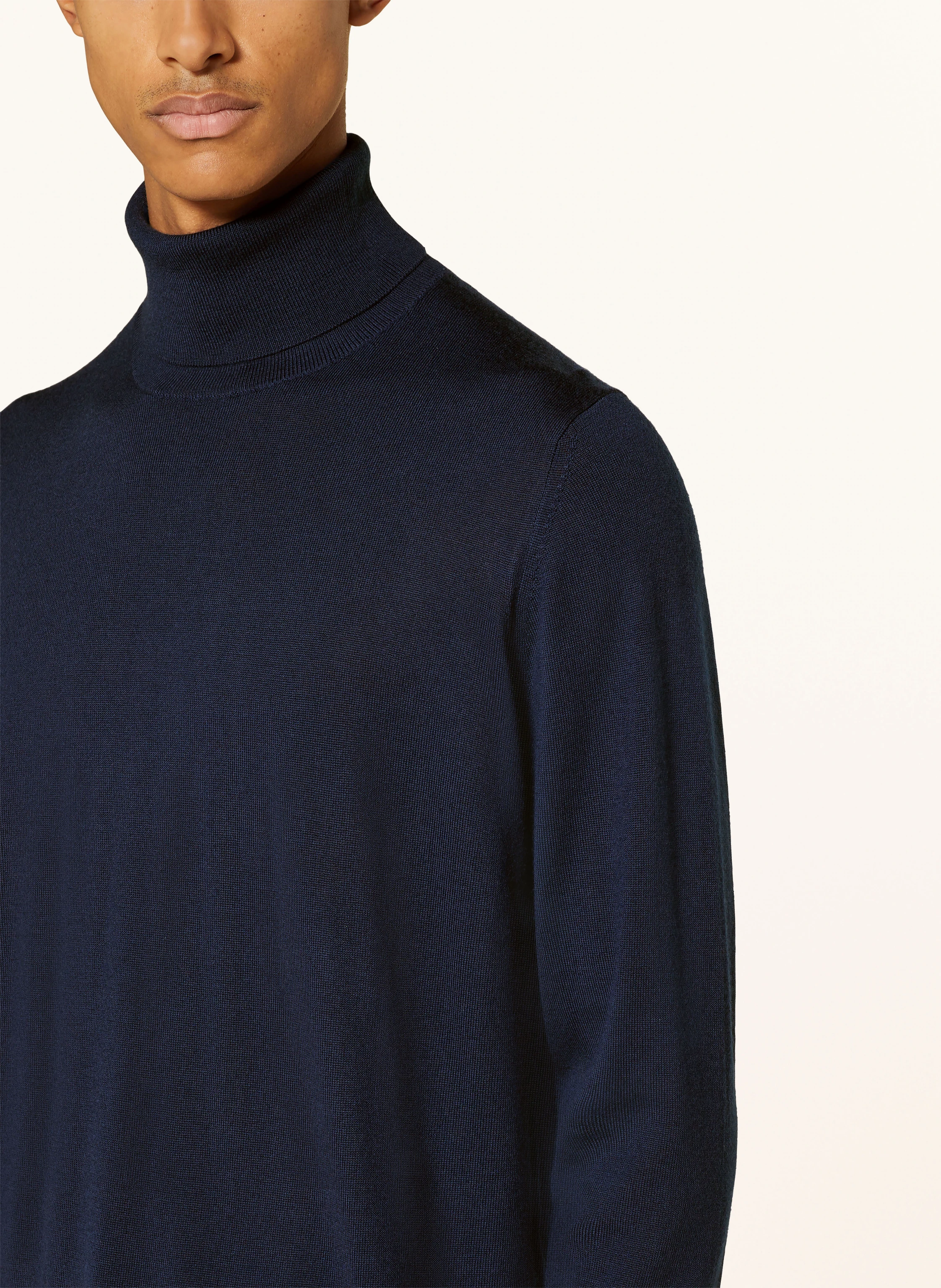 STROKESMAN'S Rollkragenpullover aus Merinowolle