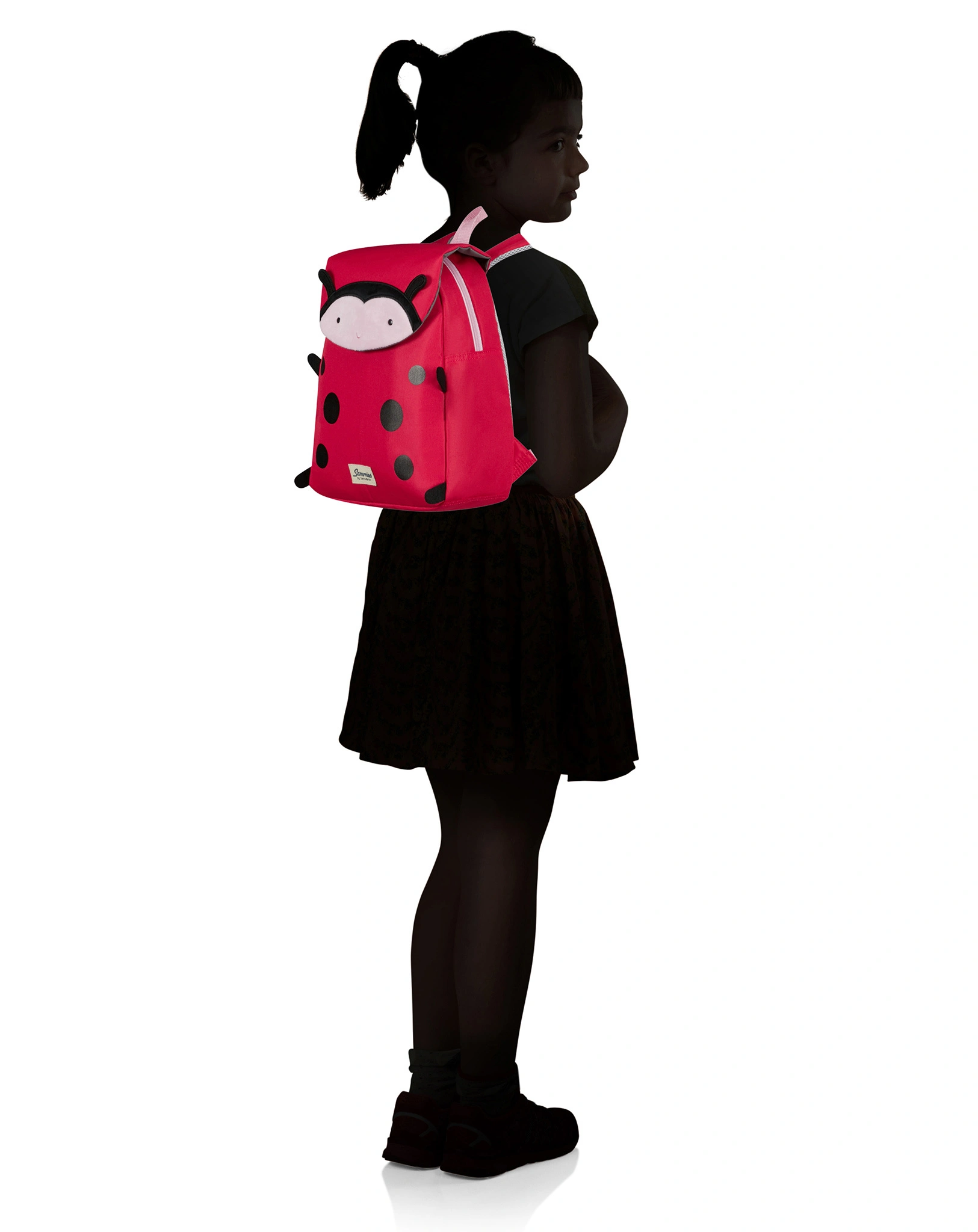 Kinderrucksack MARIENKÄFER (34x28x15) in rot