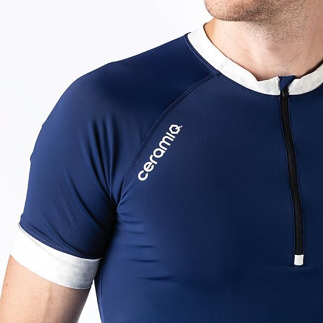 CERAMIQ - T-SHIRT MC DEMI ZIP COURCHEVEL 3 M
