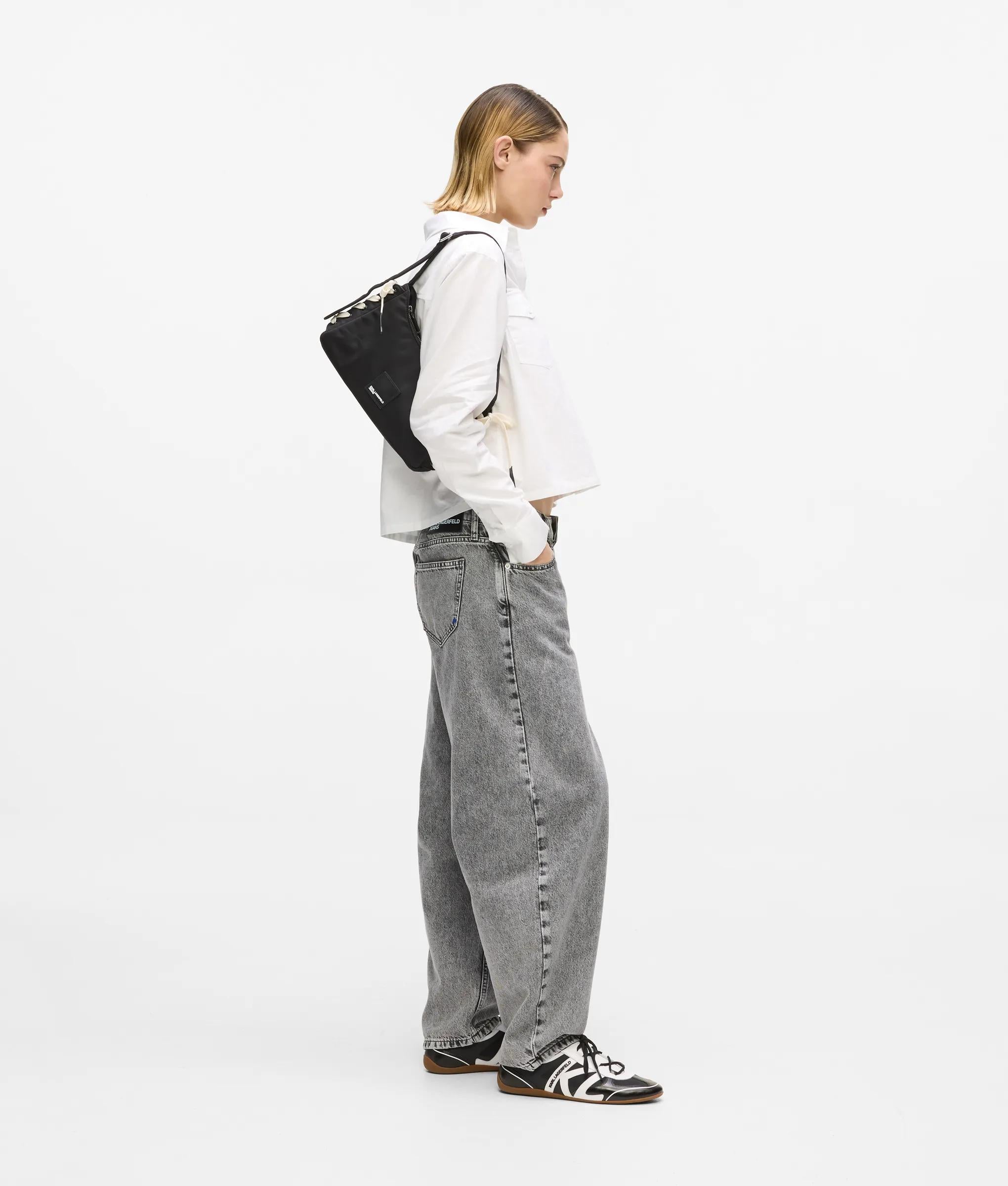 Nylon veters schoudertas