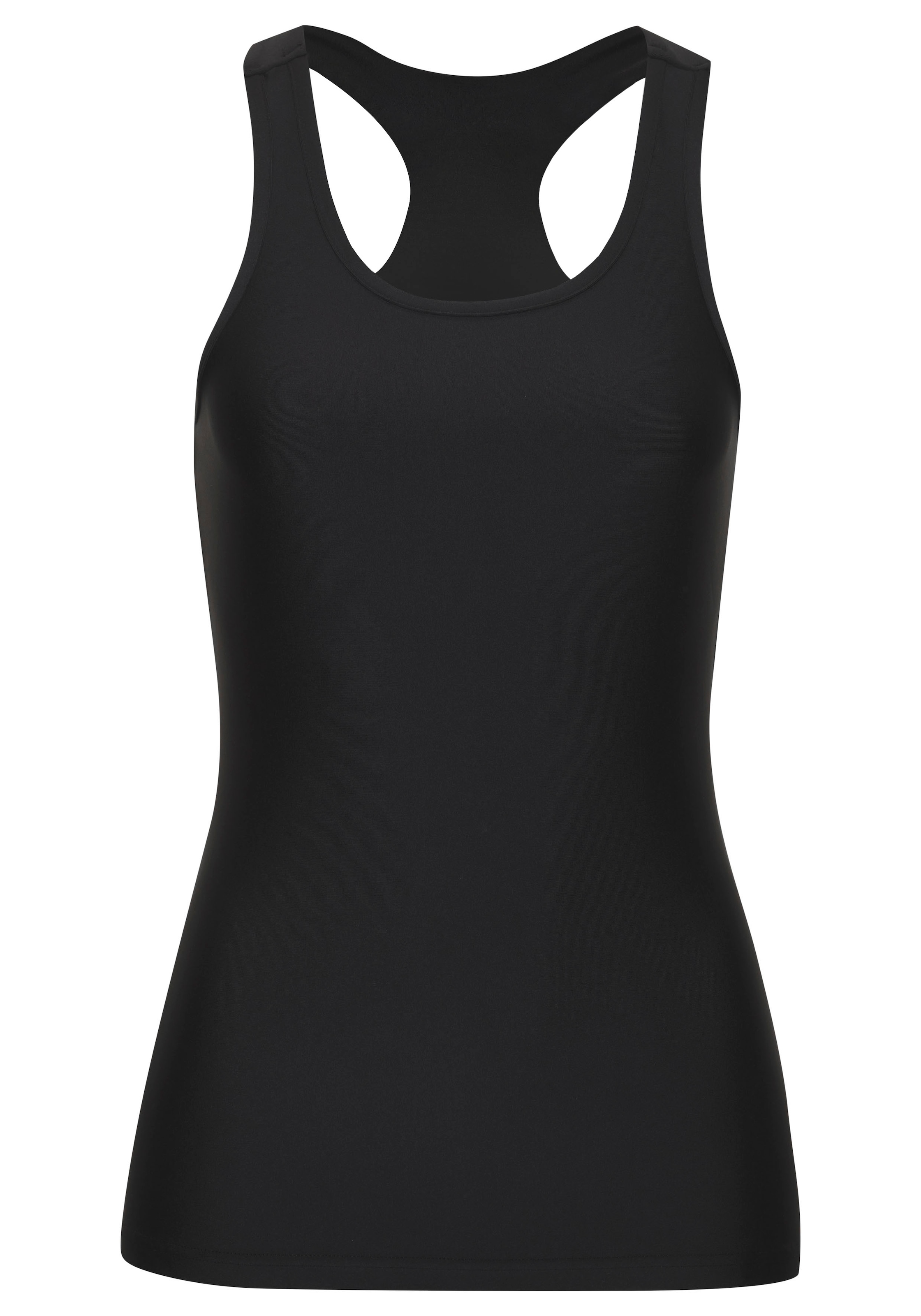 LASCANA ACTIVE Sporttop mit Racerback und Logo-Badge